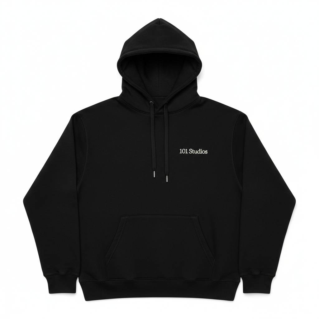 101 Studios Premium Hoodie - Front View
