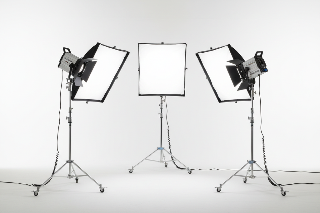 Professional Lighting Kit - Complete 3-Light Setup