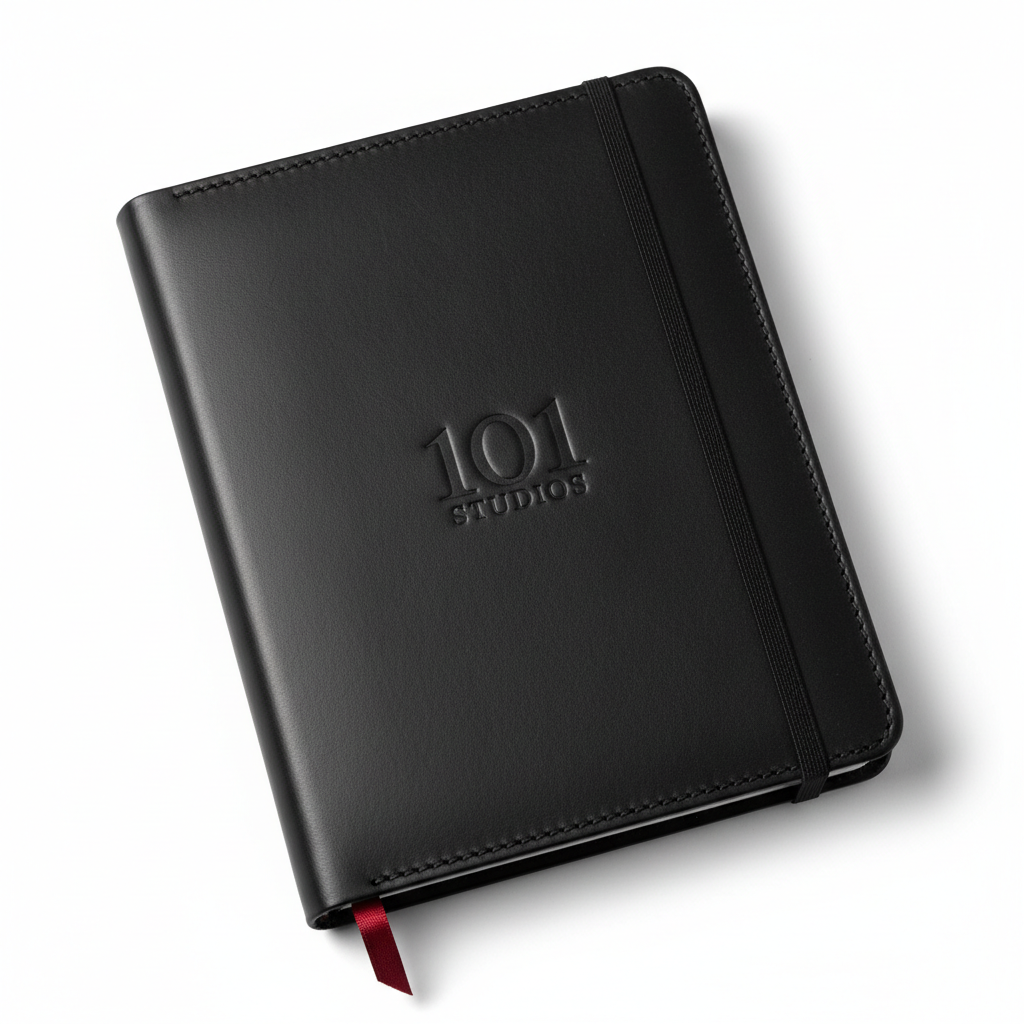 Director's Notebook - Premium Leather Cover