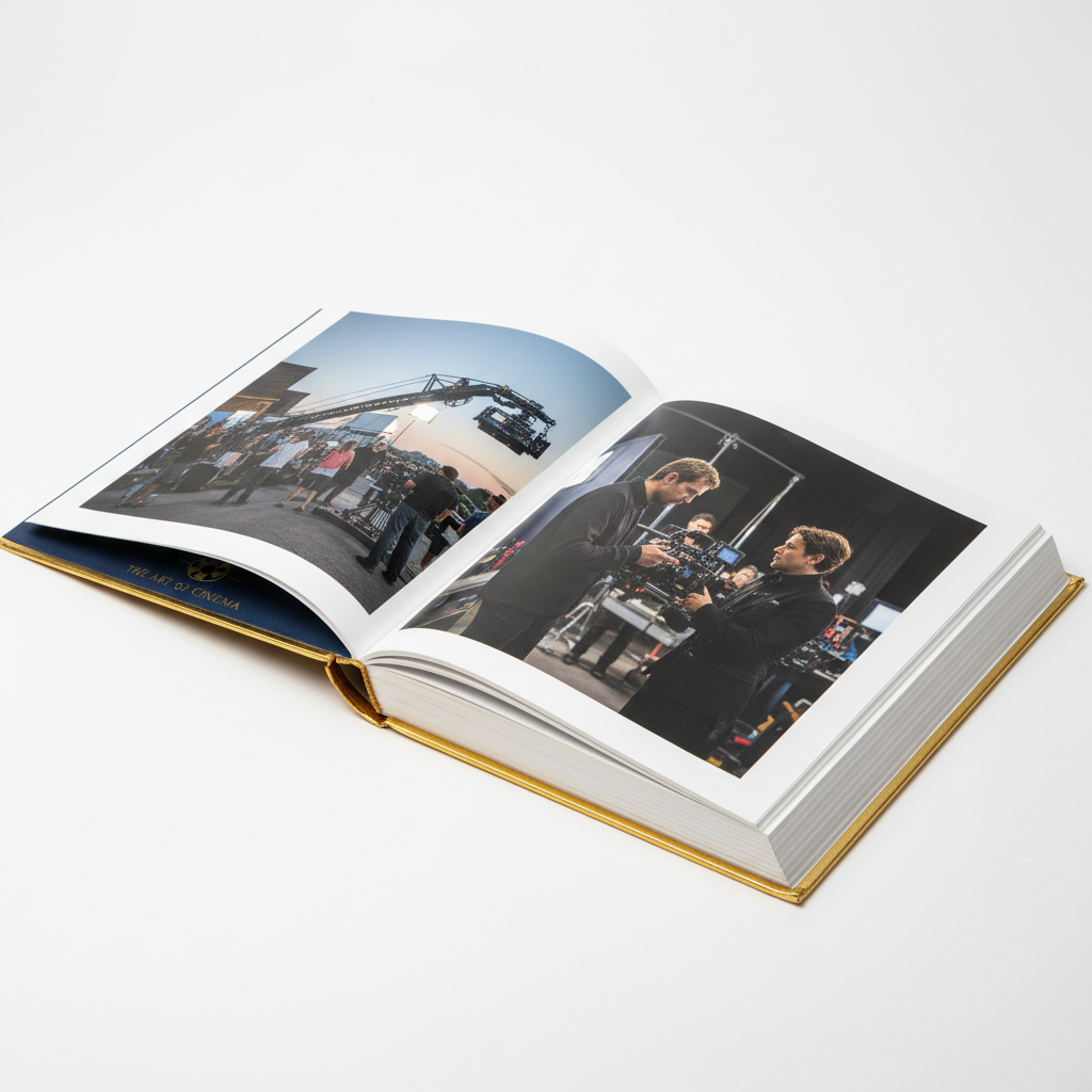 101 Studios Filmmaker's Coffee Table Book - Open Pages