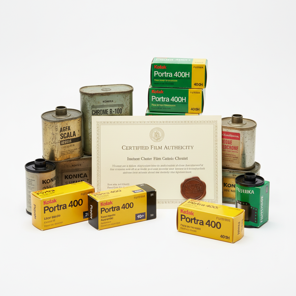 Vintage Film Stock - Rare Kodak and Fujifilm Rolls