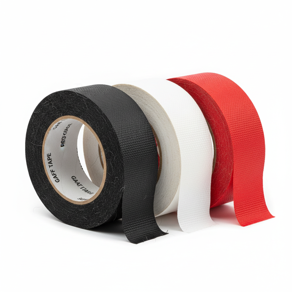 Gaff Tape Bundle - Professional Tape Rolls Detail