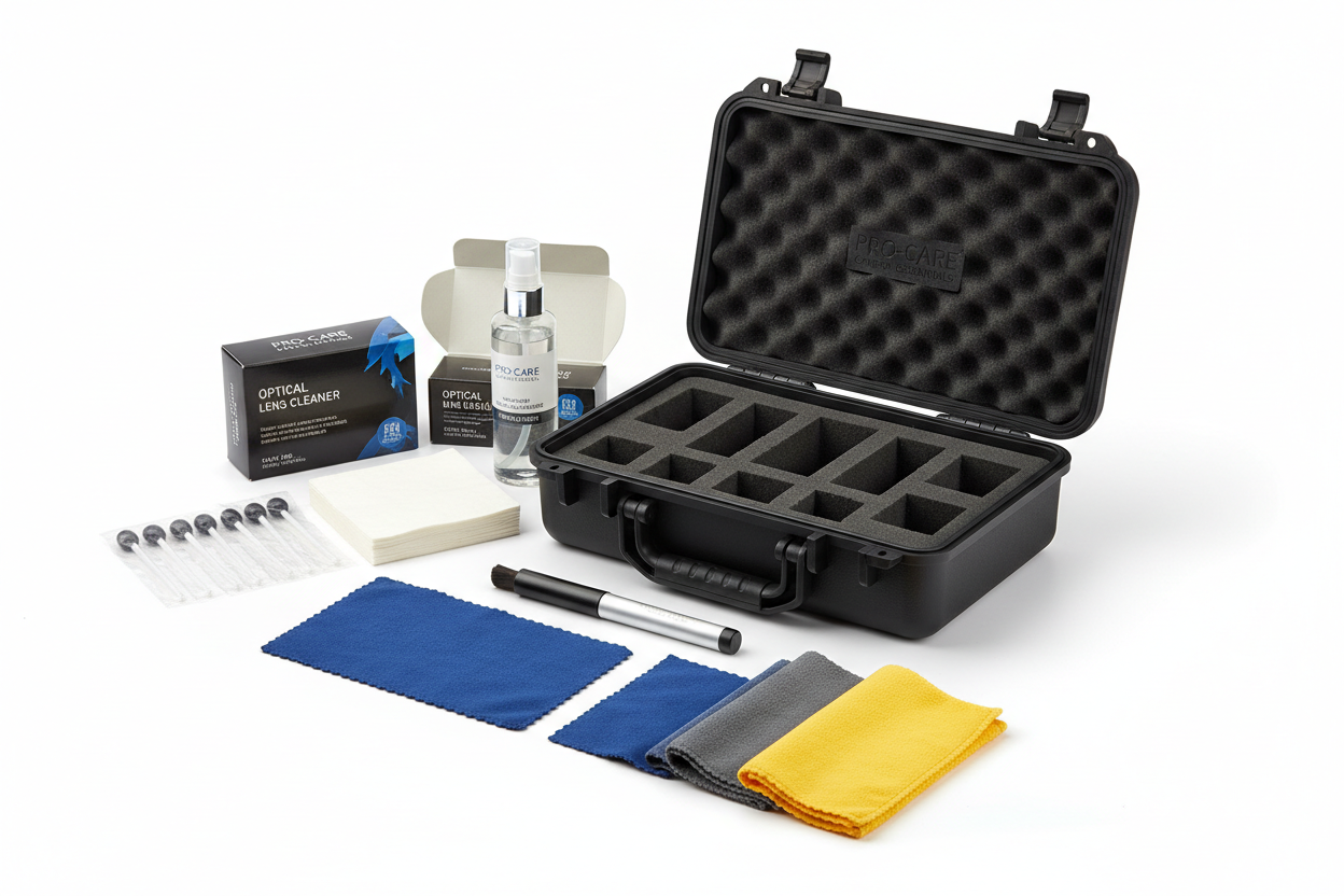 Premium Film Cleaning Kit - All Components Laid Out