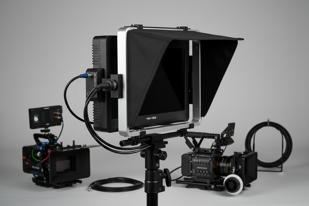 Professional Monitor Hood - Attached to Monitor